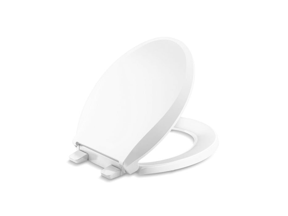 KOHLER Cachet Recycled ReadyLatch Quiet-Close™ round-front toilet seat
