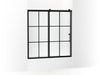 KOHLER K-702253-10G79 Rely 62-1/2" H sliding bath door with 3/8"-thick glass