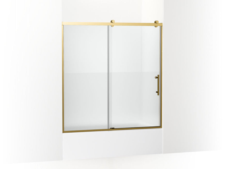 KOHLER K-702253-10G81 Rely 62-1/2" H sliding bath door with 3/8"-thick glass