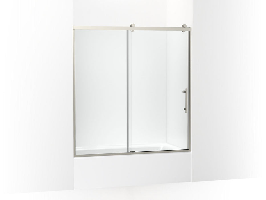 KOHLER K-702253-10L Rely 62-1/2" H sliding bath door with 3/8"-thick glass