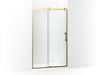 KOHLER K-702254-10L Rely 77" H sliding shower door with 3/8"-thick glass