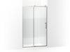 KOHLER K-702254-10G81 Rely 77" H sliding shower door with 3/8"-thick glass