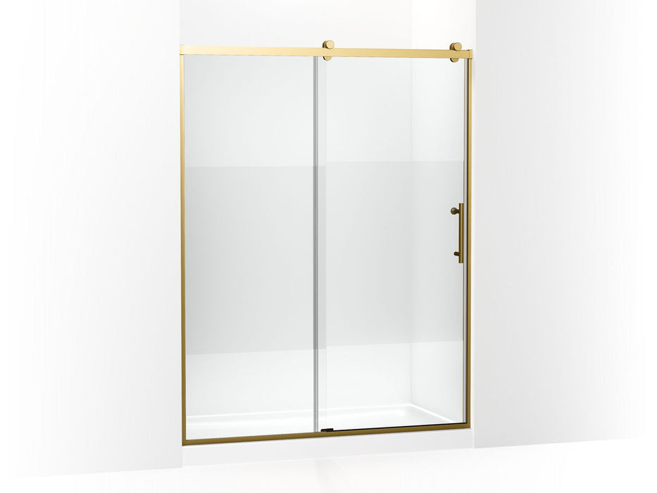 KOHLER K-702256-10G81 Rely 77" H sliding shower door with 3/8"-thick glass