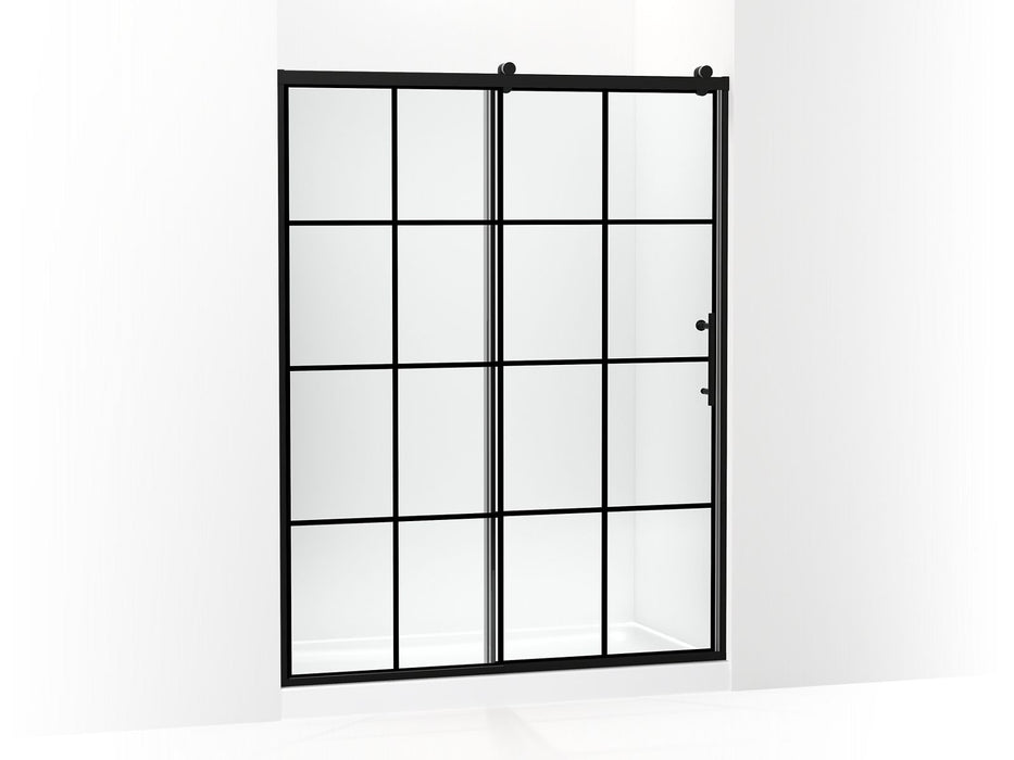 KOHLER K-702256-10G79 Rely 77" H sliding shower door with 3/8"-thick glass