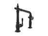 KOHLER K-99265 Artifacts Single-handle kitchen sink faucet with side sprayer