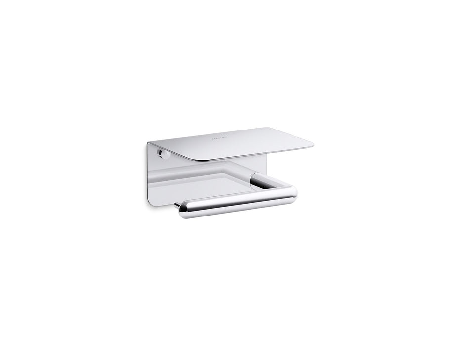 KOHLER K-29221 Kumin Covered horizontal toilet paper holder