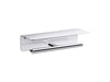 KOHLER Kumin Covered double toilet paper holder
