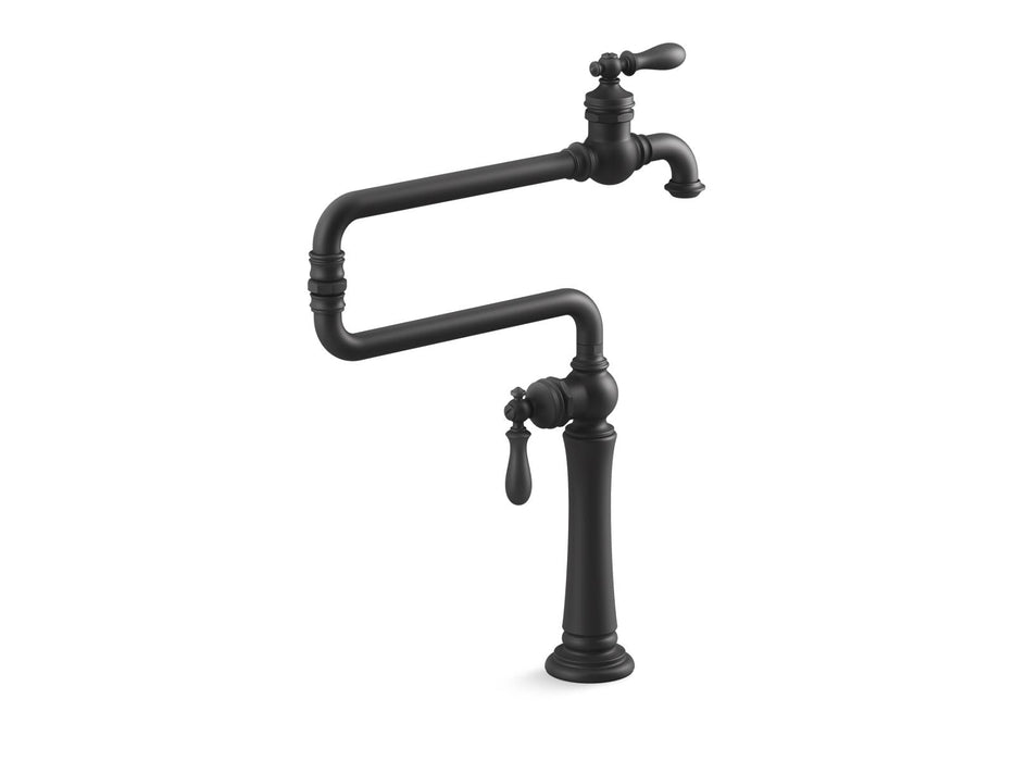 KOHLER K-99271 Artifacts Deck-mount pot filler