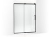 KOHLER K-702256-10L Rely 77" H sliding shower door with 3/8"-thick glass