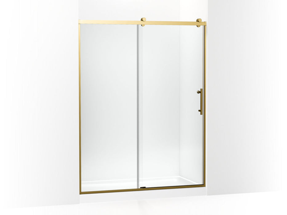 KOHLER K-709079-10L Rely 77" H sliding shower door with 3/8"-thick glass