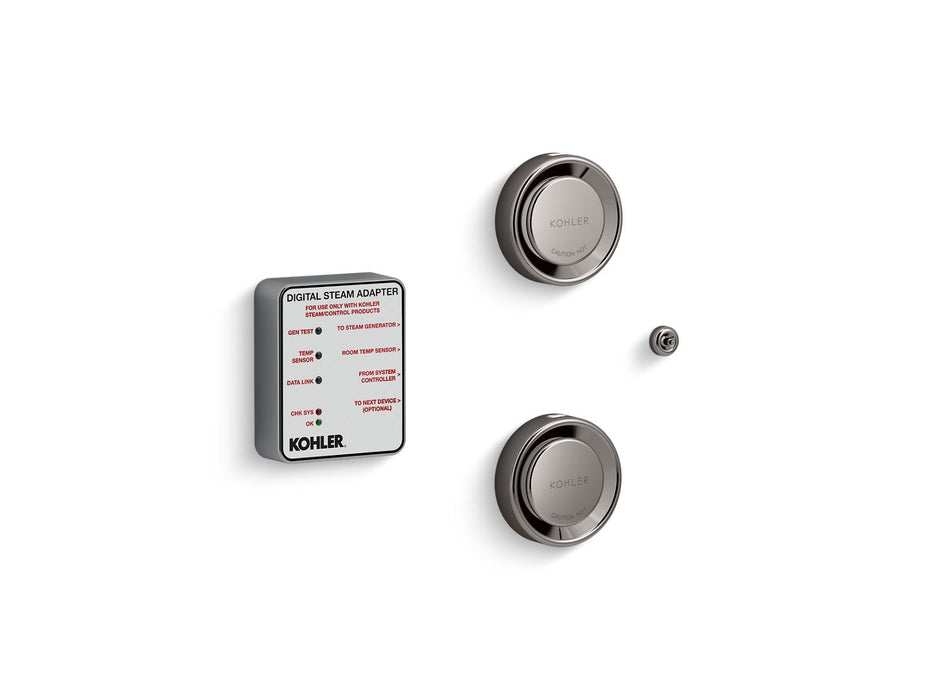 KOHLER K-5549-K1 Invigoration Series Tandem digital steam adapter kit