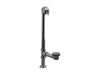 KOHLER K-7159 Artifacts 1-1/2" pop-up bath drain for above- and through-the-floor freestanding bath installations