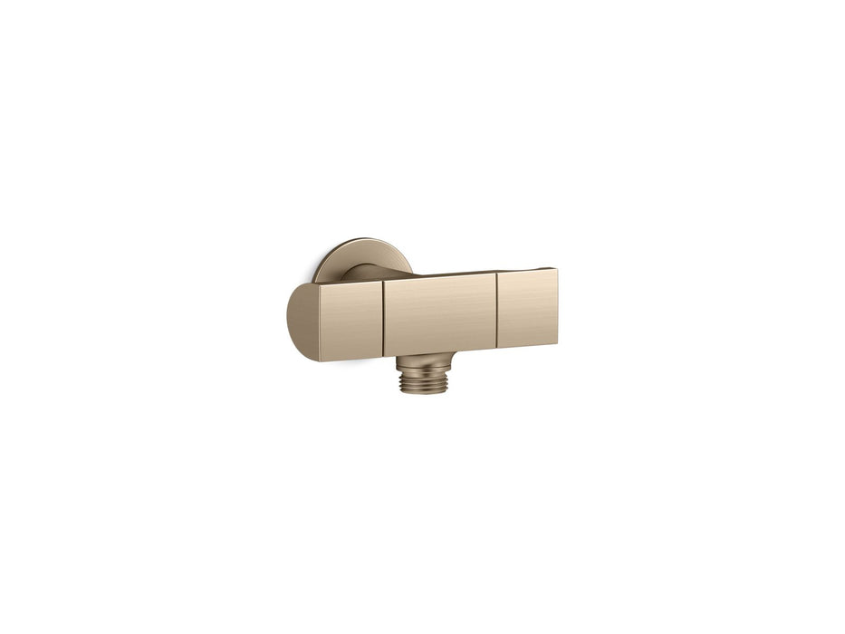 KOHLER Exhale Wall-mount handshower holder with supply elbow and volume control