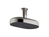 KOHLER Statement Oblong 14" two-function rainhead, 2.5 gpm