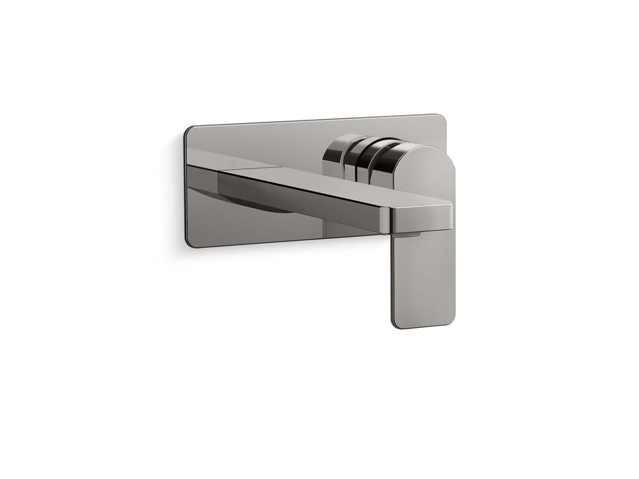 KOHLER K-22567-4 Parallel Wall-mount single-handle bathroom sink faucet, 1.2 gpm