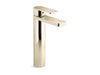 KOHLER K-23475-4K Parallel Tall single-handle bathroom sink faucet, 1.0 gpm