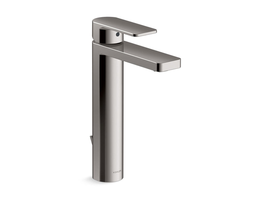 KOHLER K-23475-4K Parallel Tall single-handle bathroom sink faucet, 1.0 gpm