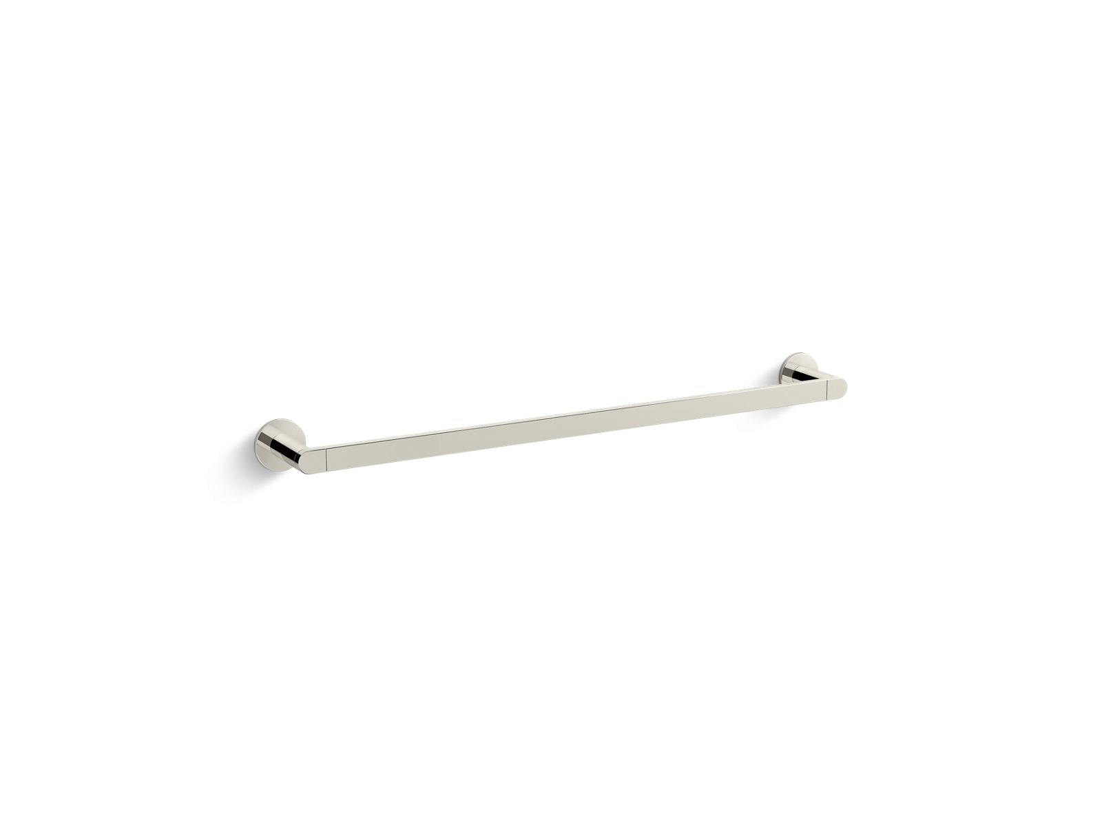 KOHLER Composed 24 in. Towel Bar in Vibrant Polished Nickel