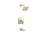 KOHLER K-TS23502-4G Parallel Rite-Temp bath and shower trim kit, 1.75 gpm