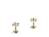 KOHLER K-T98071-3 Artifacts Deck-mount bath faucet handle trim with Cross design
