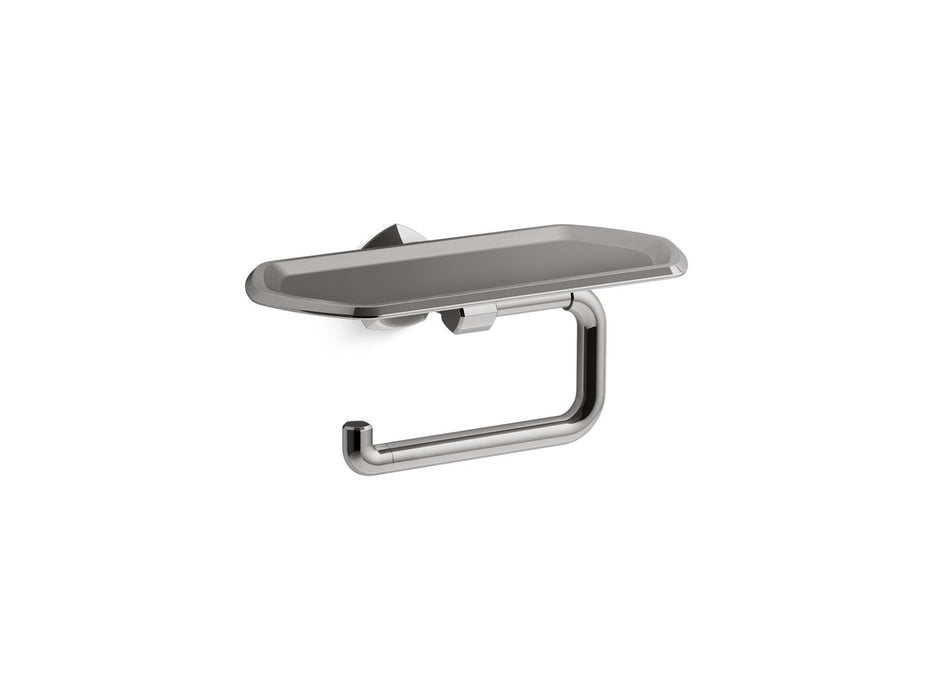 KOHLER K-27128 Occasion Toilet paper holder with tray