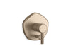 KOHLER K-T27044-4 Occasion Rite-Temp valve trim with push-button diverter and lever handle
