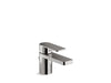 KOHLER K-24804-4N Parallel Low single-handle bathroom sink faucet, 0.5 gpm