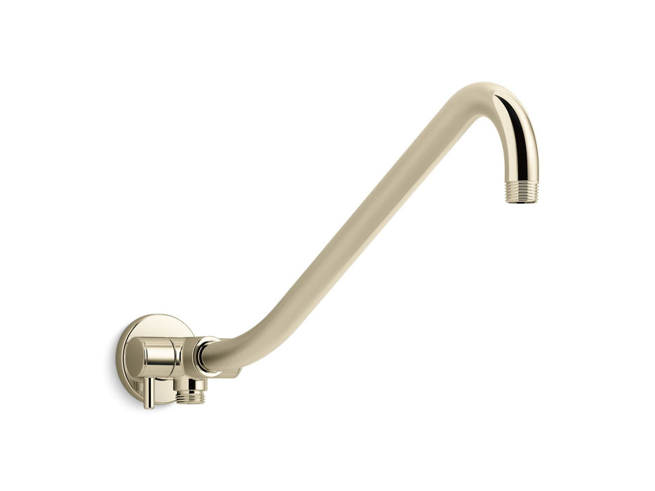KOHLER Gooseneck Rainhead arm with 2-way diverter