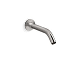 KOHLER K-T23890 Components Wall-mount bathroom sink faucet spout with Tube design, 1.2 gpm