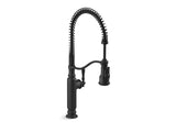 KOHLER K-77515 Tournant Semi-professional kitchen sink faucet with three-function sprayhead