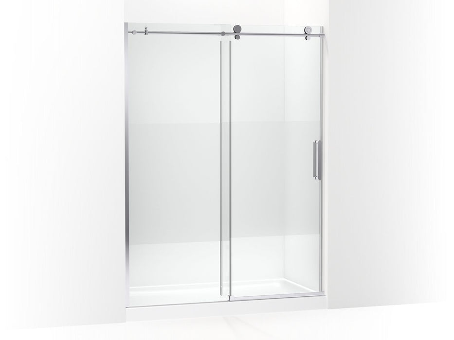 KOHLER K-701696-G81 Composed 78" sliding shower door with 3/8"-thick glass