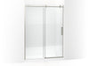KOHLER K-701696-G81 Composed 78" sliding shower door with 3/8"-thick glass