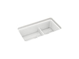 KOHLER K-27786 Cairn Smart Divide 33-1/2" undermount double-bowl kitchen sink