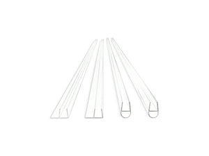 KOHLER K-705142 Sliding bath or shower door seal kit for 1/4"-thick glass