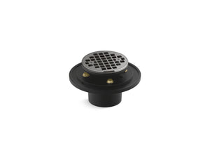 KOHLER K-22671 Clearflo Round brass tile-in shower drain