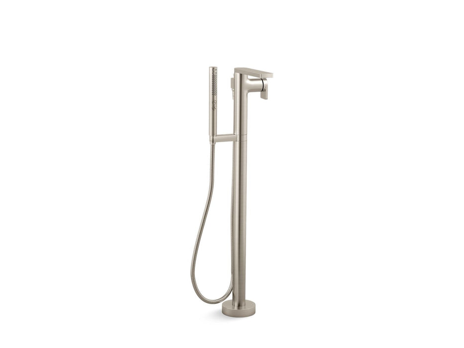 KOHLER K-T73087-4 Composed Floor-mount bath filler trim with handshower