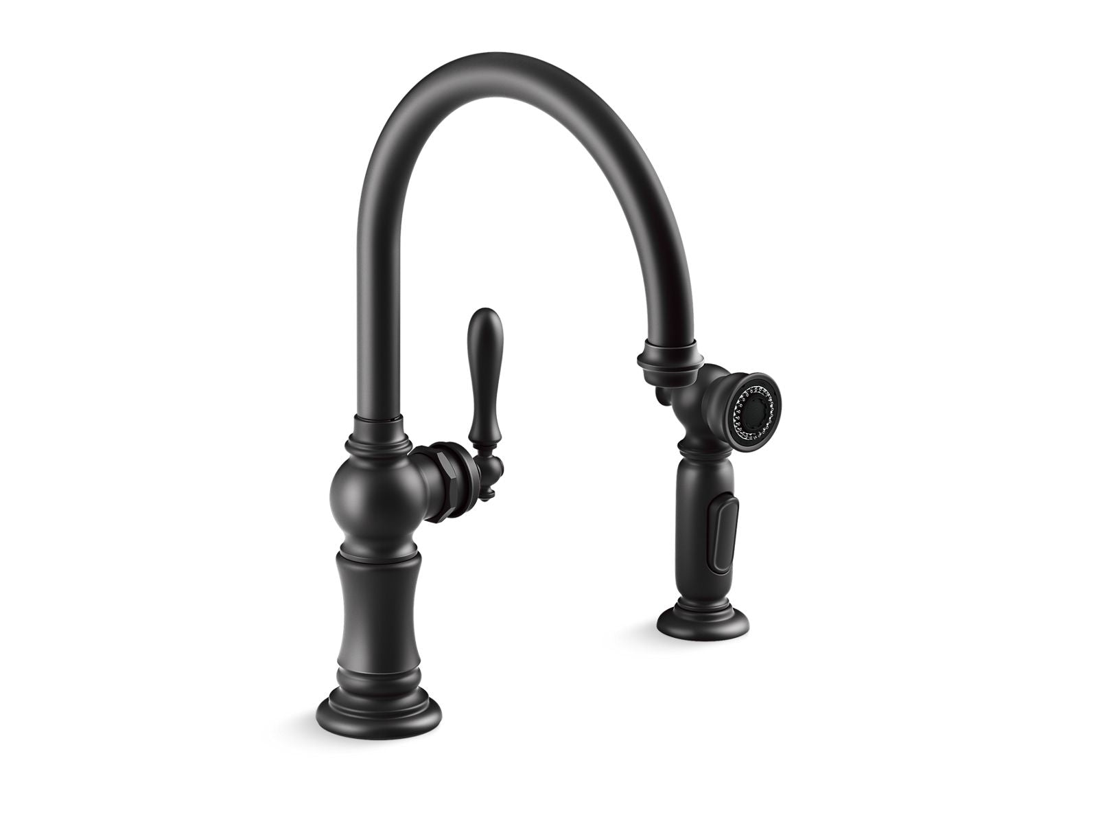 KOHLER Artifacts Single-handle kitchen sink faucet with two KOHLER Artifacts Single-handle kitchen sink faucet with two