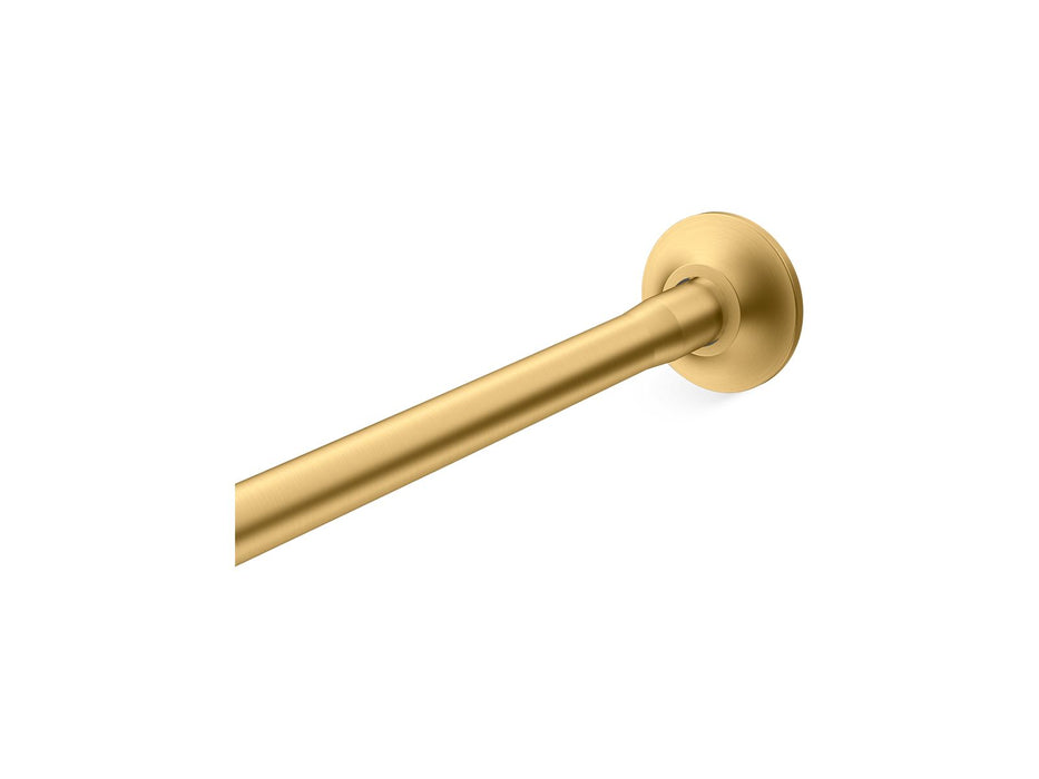 KOHLER Expanse Curved shower rod - transitional design