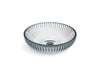 KOHLER K-28824 Salute 15" round vessel bathroom sink, no overflow