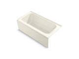 KOHLER K-25830-LA Avec 60" x 30" alcove bath, left drain