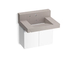 KOHLER K-81024-BPW Constellation 30" wall-mount lavatory system with backsplash