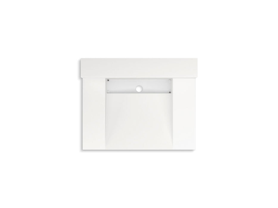 KOHLER K-81024-BSS Constellation 30" wall-mount lavatory system with backsplash