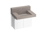 KOHLER K-81024-BPW Constellation 30" wall-mount lavatory system with backsplash
