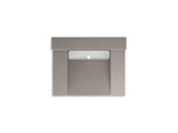 KOHLER K-81024-BSS Constellation 30" wall-mount lavatory system with backsplash