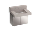 KOHLER K-81024-BSS Constellation 30" wall-mount lavatory system with backsplash