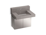 KOHLER K-81024-BSS Constellation 30" wall-mount lavatory system with backsplash
