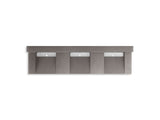 KOHLER K-81026-BSS Constellation 90" wall-mount basin lavatory system with backsplash