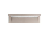 KOHLER K-81028-BSS Constellation 90" wall-mount trough lavatory system with backsplash