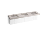 KOHLER K-81031-BPW Constellation 90" wall-mount basin lavatory system