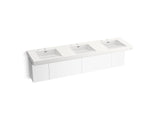 KOHLER K-81031-BPW Constellation 90" wall-mount basin lavatory system